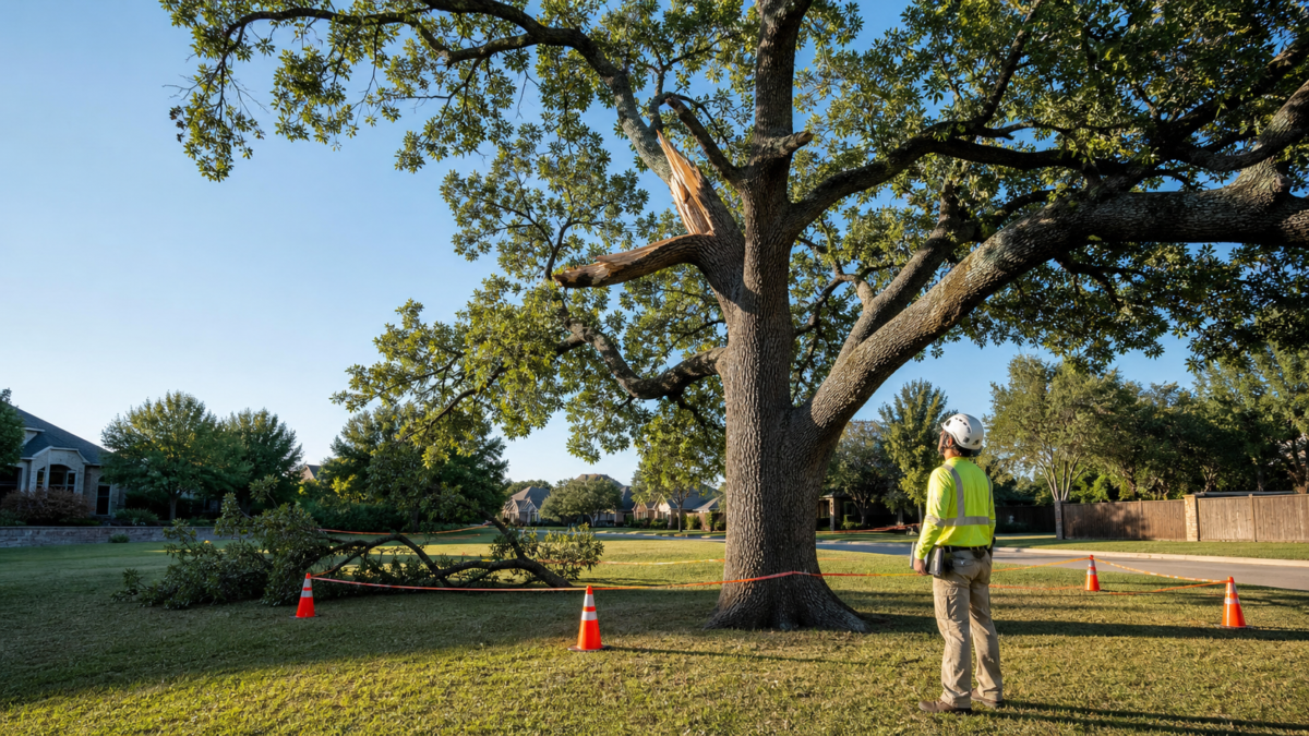 Remove or Prune a Damaged Tree in Flower Mound? — realistic Flower Mound, Texas tree-service scene
