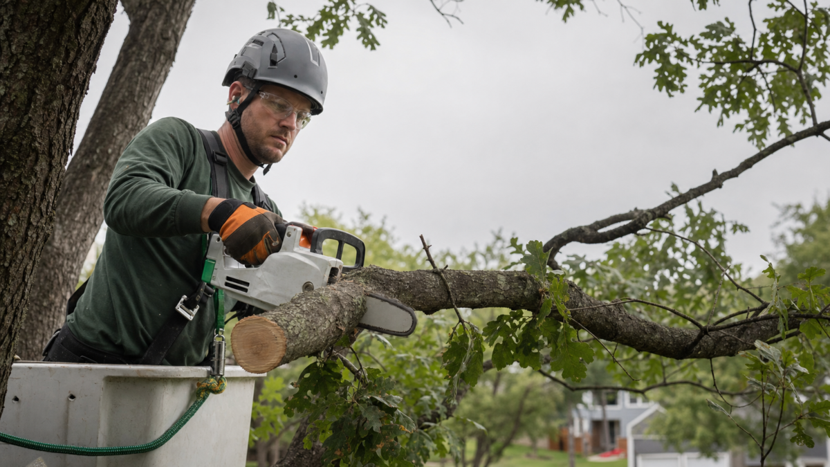 Oak Pruning Precautions for Flower Mound Properties — realistic Flower Mound, Texas tree-service scene