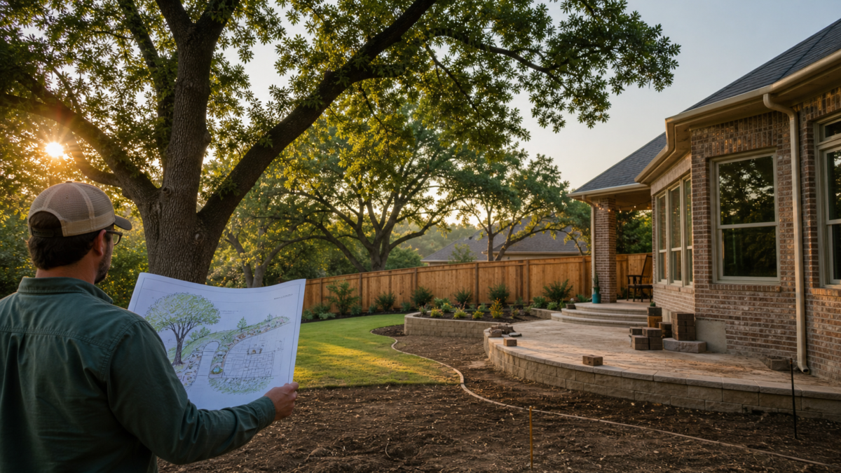 How to Sequence Tree, Fence, and Patio Projects in Flower Mound — realistic Flower Mound, Texas tree-service scene